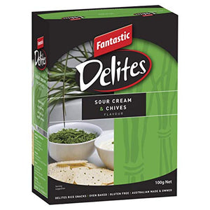 Fantastic Delites Sour Cream And Chives 100g