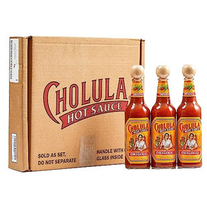 Cholula Original Hot Sauce 12 fl oz Multipack, 3 count