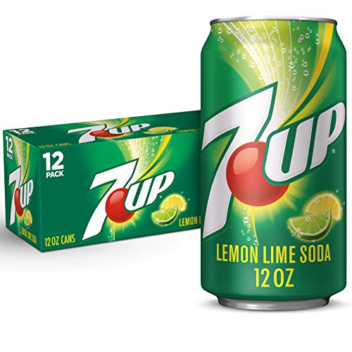 7UP Lemon Lime Soda, 12 Fl Oz, Pack of 12