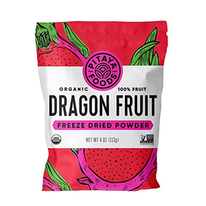 Pitaya Foods - Organic Dragon Fruit Powder, Freeze Dried, 4 oz