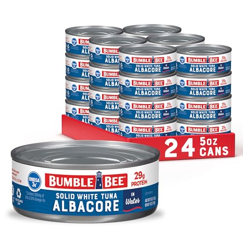 Bumble Bee Albacore Tuna in Water, 5 oz Can (24 Pack)