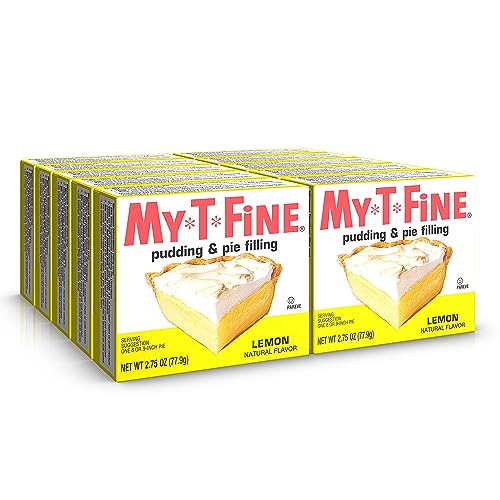 My-T-Fine Pudding and Pie Filling Lemon, 2.75 Oz (Pack of 12)