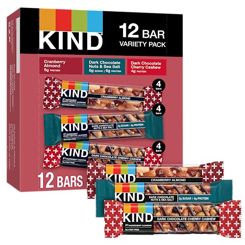 KIND Nut Bars Variety Pack, 12 Count