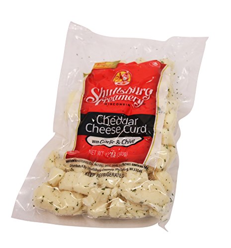 Shullsburg Creamery Garlic and Chive Cheese Curds, 12 oz.