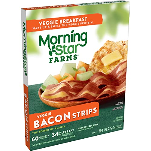 MorningStar Farms Veggie Breakfast Bacon Strips, 5.25oz