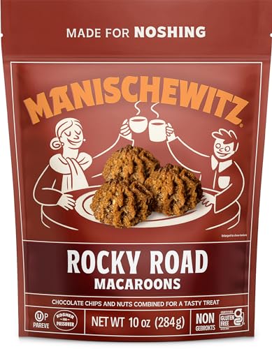 Manishewitz Rocky Road Macaroons, 10oz, Dairy Free