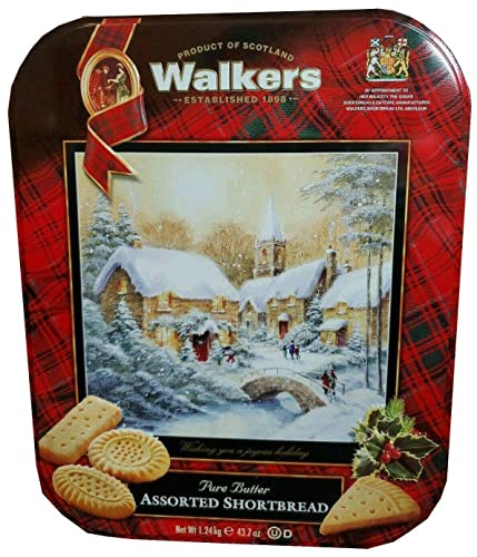 Kirkland Signature Walkers Premium Shortbread Gift Tin (2.73 Pounds)