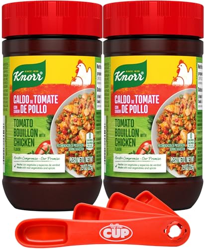 Knorr Granulated Bouillon, Tomato with Chicken Flavor, 7.9 oz (Pack of 2)