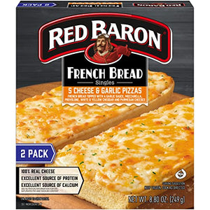 Red Baron, French Bread 5 Cheese and Garlic Pizza, 8.80 oz