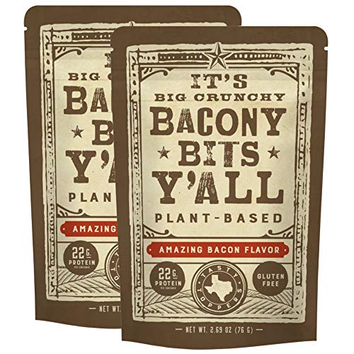 All Y'alls Foods Plant Based Bacon Bits (2 Pack)