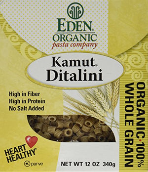 Eden Foods Organic Kamut Ditalini, 12 oz