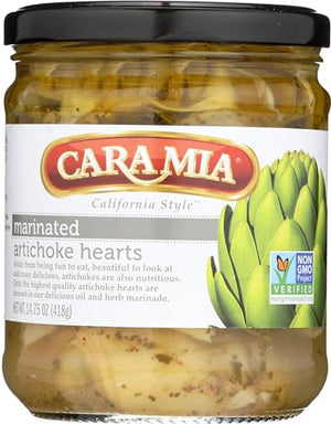 Cara Mia Marinated Artichoke Hearts, 14.75 Oz (Pack of 12)