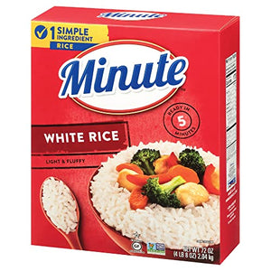 Minute White Rice, 72-Ounce Box