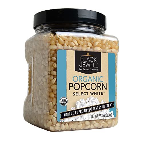 Black Jewell Organic Select White Popcorn, 28.35oz