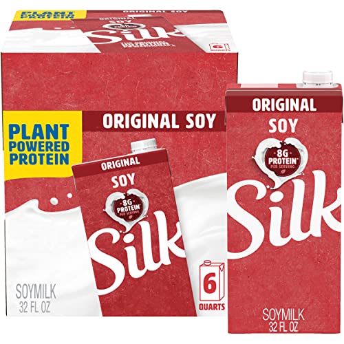 Silk Shelf-Stable Soy Milk, Original, 32 Fl Oz