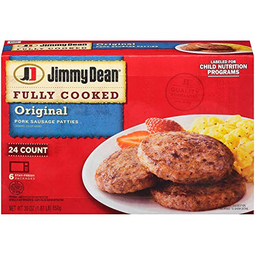 Evaxo Jimmy Dean Pork Sausage Patties (24 ct.)