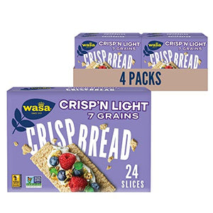 Wasa Crisp’n Light 7 Grains Crispbread, 4.9 oz