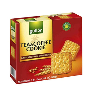 Gullon Tea & Coffee Cookies, 4 Rolls (Set of 2 Boxes)