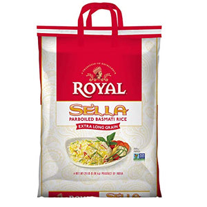 Royal Sella Rice, 20 Lb Bag