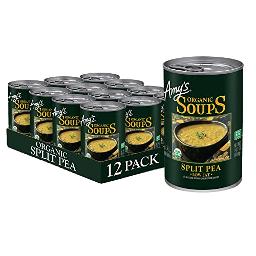 Amy's Vegan Split Pea Soup, 14.1 OZ (12 Pack)