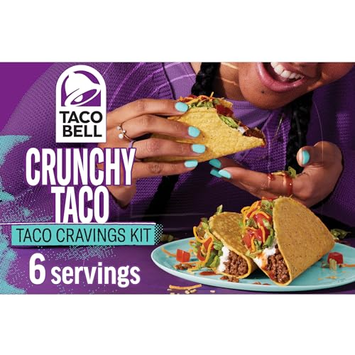 Taco Bell Crunchy Taco Dinner Kit, 12 Count