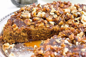 Andy Anand Sugar Free Caramel Walnut Cake, 9 Inch, 2 lbs