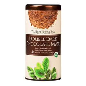 The Republic of Tea Organic Dark Chocolate Mate, 36 Count