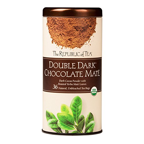 The Republic of Tea Organic Dark Chocolate Mate, 36 Count