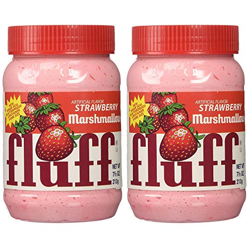 Marshmallow Fluff Strawberry, Gluten Free, 7.5 Ounce (Pack of 2)