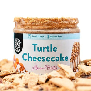 American Dream Gluten-Free Turtle Cheesecake Almond Butter