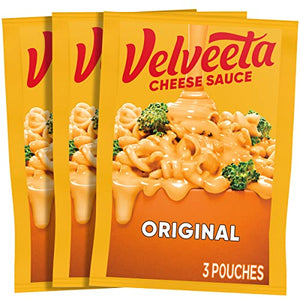 Velveeta Melting Cheese Sauce Pouches, 3 ct