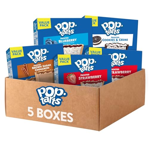 Pop-Tarts Toaster Pastries, Variety Pack, 60 Count