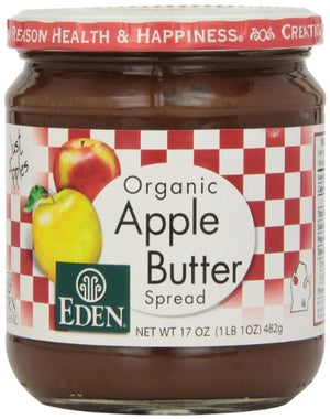 Eden Foods Apple Butter, 17 Ounce (Pack of 3)