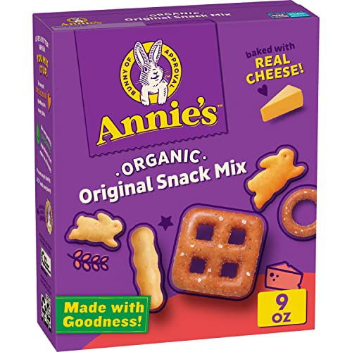 Annie's Organic Assorted Crackers & Pretzels Snack Mix, 9 oz