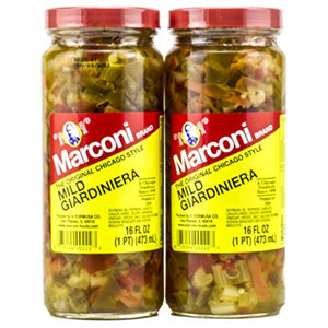 Marconi Mild Giardiniera, 16 oz (2 Pack)