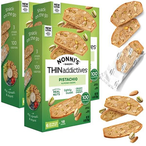 Nonni's THINaddictives Almond Thin Cookies, 3 Boxes