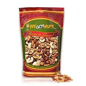 Raw Deluxe Unsalted Mixed Nuts by We Got Nuts, 3 lbs