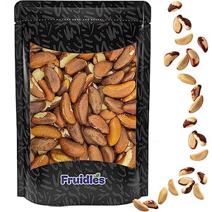 Fruidles Raw Brazil Nuts, Non-GMO, Gluten-Free, 0.5 lb