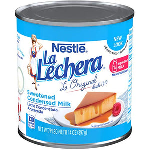 Nestle La Lechera Sweetened Condensed Milk, 14 oz, Pack of 12