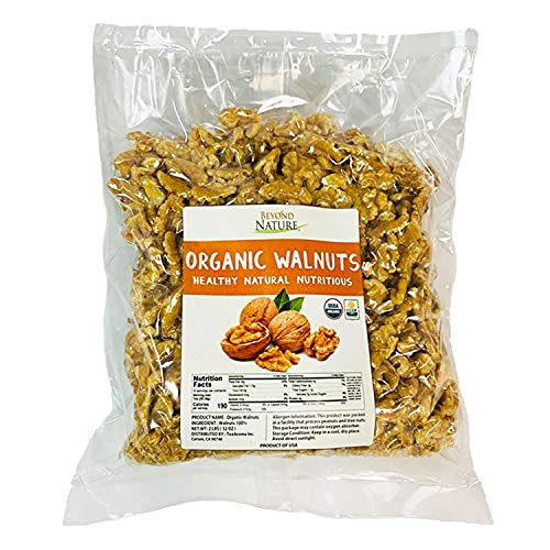 Beyond Nature Organic Raw Walnuts, 2 Pound