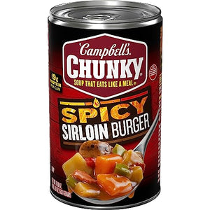 Campbell's Chunky Spicy Sirloin Burger Soup, 18.8 oz