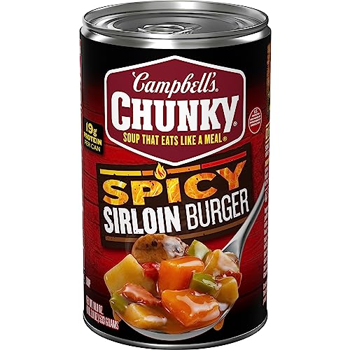 Campbell's Chunky Spicy Sirloin Burger Soup, 18.8 oz