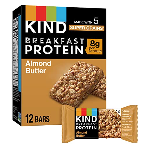 KIND Breakfast Bars, Almond Butter, 6 Count