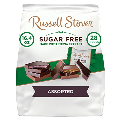 Russell Stover Sugar Free Chocolate Tiles, 16.4 oz