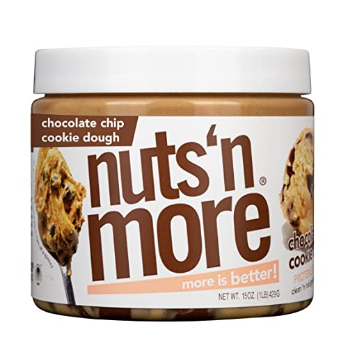 Nuts 'N More Chocolate Chip Cookie Dough Peanut Butter, 15 oz