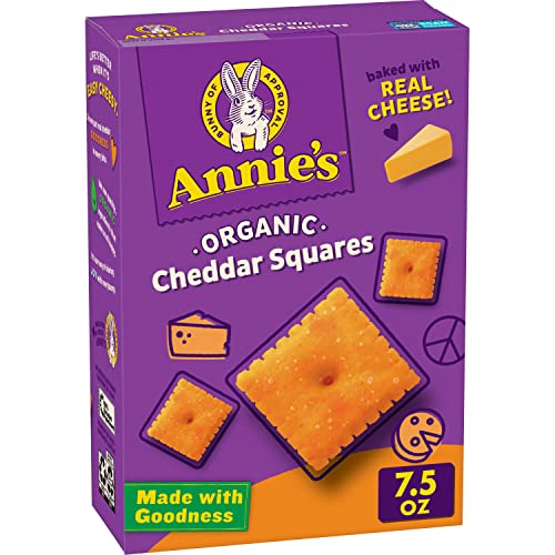 Annie's Organic Cheddar Squares, 7.5 oz