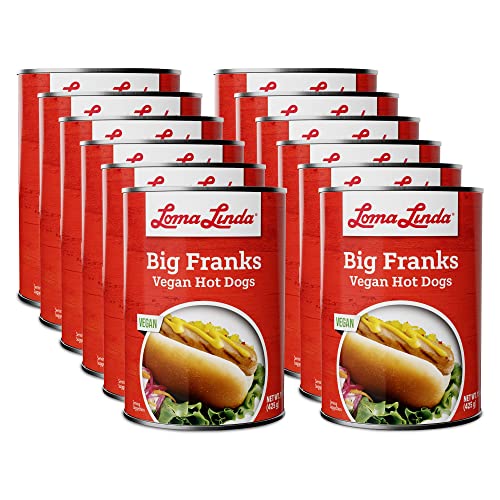 Loma Linda Big Franks, 15oz Cans (12-Pack)