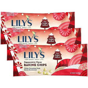 Lily’s Peppermint Baking Chips, 3 Count