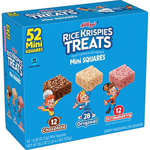 Rice Krispies Treats Mini Squares, Variety Pack, 20.1 oz