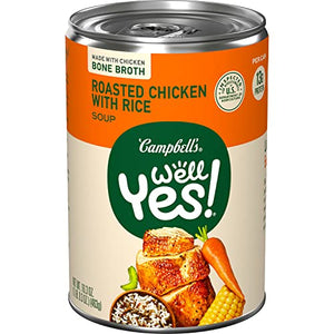 Campbell's Well Yes! Roasted Chicken with Rice Soup, 16.3 Ounce